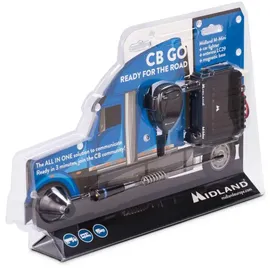 Midland CB GO, M-Mini + Antenne LC29 CB-Funkgerät Schwarz