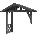 SKANHOLZ Vordach Stralsund 3 289 x 116 cm grau