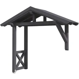 SKANHOLZ Vordach Stralsund 3 289 x 116 cm grau