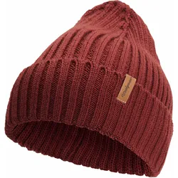 Woolpower Beanie Rippe - Rostrot One Size