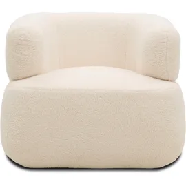 DOMO collection Sessel 800012 Polyester 90 x 71 x 86 cm Beige