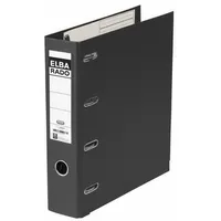 Elba Doppelordner rado plast, 2 x A5 quer, 75 cm breit, schwarz