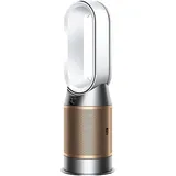 Dyson Purifier Hot+Cool HP2 De-Nox Luftreiniger Weiß/Gold (40 Watt, Raumgröße: 81 m3, HEPA 13 / Aktivkohlefilter)