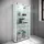 VCM Vitrine Lumo Maxi 59 x 113 x 18 cm Weiß