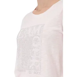 Monari T-Shirt mit Print Weiß 40