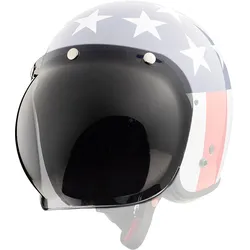 Simpson Chopper Bubble Visier, grau