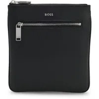Boss Daxter Umhängetasche Leder Black