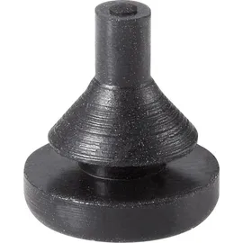 PB FASTENER 1287-01 Einrastpuffer Schwarz (ø x H) 7.8mm x 8.8mm