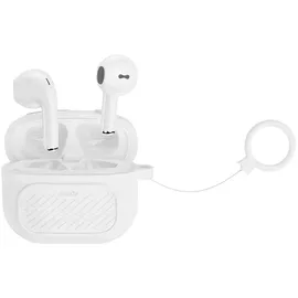 XO Bluetooth Kopfhörer mit Schutzhülle In-Ear-Kopfhörer TWS-Technologie 300mAh Lila