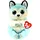 Ty Beanie Boos Husky Thunder 15 cm Blau