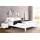 Priess Bett PRIESS "Husum Schlafzimmer Jugendzimmer Rahmenbett", weiß, B:150cm H:85cm L:208cm, Betten, Jugendbett Bettgestell, mit Komforthöhe verschiedene Ausführungen hochwertige Premium Qualität