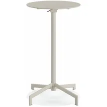FEROS Versa Stehtisch rund höhenverstellbar 20502 Beige