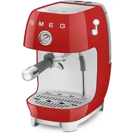 Smeg Siebträgermaschine ECF03RDEU Rot