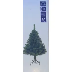Künstlicher Weihnachtsbaum Tannenbaum mit Ständer 120 cm grün