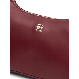 Tommy Hilfiger TH ESSENTIAL SHOULDER BAG Schultertasche Kunstleder Bordeaux