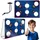 Neo-Sport Torwand Blau 180 x 120 cm