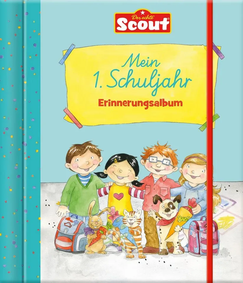 Preisvergleich Produktbild Lingen Verlag Poesiealbum Scout - Mein 1. Schuljahr