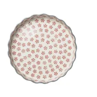 Tranquillo Quiche Form Retro rot (27cm)