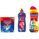 Somat SOMAT Spülmaschinen Set Excellence 3in1 Caps 22 Tabs 398,2g Klarspüler
