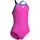 Arena Light Drop Badeanzug Shocking Pink/Neon Blue 152