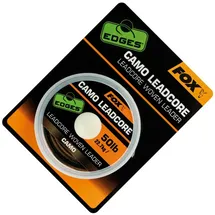 Fox International Edges Leadcore Camo 25m 50lbs - Vorfachschnur zum Angeln auf Karpfen, Vorfachmaterial zum Karpfenangeln, Karpfenschnur für Vorfächer