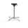 Essentials X Cross Terrassentisch Sand gestell + Midnight Marble HPL Ø70 cm