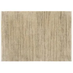 Teppich , braun , Viskose , Maße (cm): B: 67 H: 0,8