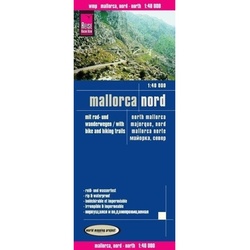 Reise Know-How Mallorca Nord; North Mallorca; Majorque  Nord; Mallorca Norte  Karte (im Sinne von Landkarte)