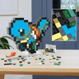 Mega Construx Pokémon Schiggy Pixel Art 23cm