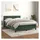vidaXL Boxspringbett 140 x 200 cm Dunkelgrün