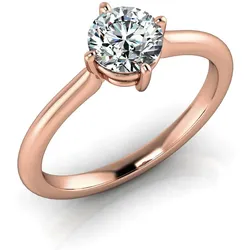 Verlobungsring VR17 585er Rotgold - 7939