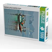 Calvendo Fischerboot in der Ha Long Bucht, Vietnam 1000