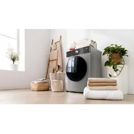 Cecotec Bolero DressCode 8800 Inverter Waschmaschine Steel (8 kg, 1400 U/min)