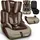 KIDUKU Autokindersitz 9-36 kg Beige/Braun