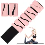 Votoko Gewichtsmanschetten 2er Set (Je 0,46 kg), Verstellbare Handgelenk Gewichte, Gewichtsfitness-Armband, Ankle Weights für Tanz, Barre, Pilates, Cardio, Aerobic, Walking (Rosa)