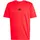 adidas Essentials Small Logo Single Jersey Shirt Pure Ruby/Black XL