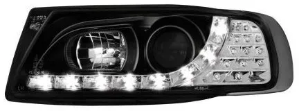 Kristall-Scheinwerfer SEAT IBIZA 6K (93-00) - schwarz