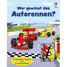 Usborne Verlag Wer gewinnt das Autorennen?