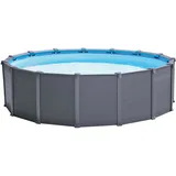 Intex Graphite Panel Pool Set 478 x 124 cm inkl. Sandfilteranlage 26384