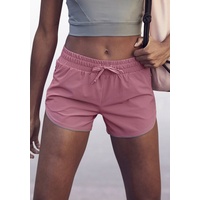 LASCANA ACTIVE Shorts, mit Reißverschlusstaschen, rosa