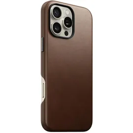 Nomad iPhone 16 Pro Max Leder Case braun