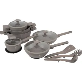 Berlinger Haus Design Topf-Set 15-tlg. Kochtopf + Saucentopf + Kochbesteck + Untersetzer