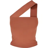 URBAN CLASSICS Ladies One Strap Top - Rot -