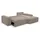 werk2 Eckcouch Cord 2-Sitzer Hellgrau/Beige