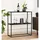 DanDiBo Ambiente Konsolentisch Standregal 80 x 80 x 25 cm Schwarz