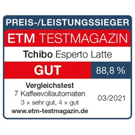 Tchibo Esperto Latte inkl. 4x 100 g Caffè Crema Probierset 