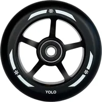 Fantic26 Union Yolo Stunt-Scooter Rolle Abec9 100mm Schwarz