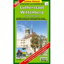 Barthel, A Radwander- und Wanderkarte Lutherstadt Wittenberg und Umgebung