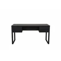 Jahnke Schreibtisch Loop D 150", eiche SCHWARZ/SCHWARZ