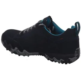 Allrounder NASAN Tex Damen, Schnürschuhe wasserdicht blau aus Leder Velour und Textil